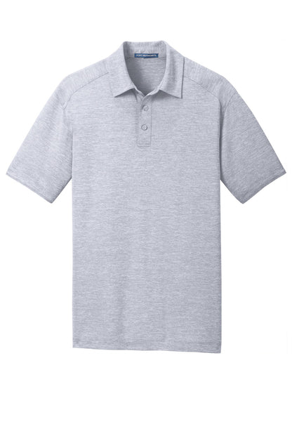 Port Authority Digi Heather Performance Polo. K574 Light Grey