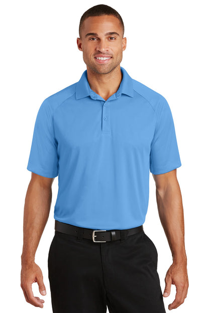 Port Authority Crossover Raglan Polo. K575 Azure Blue