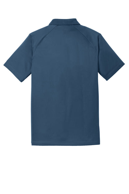 Port Authority Crossover Raglan Polo. K575 Regatta Blue