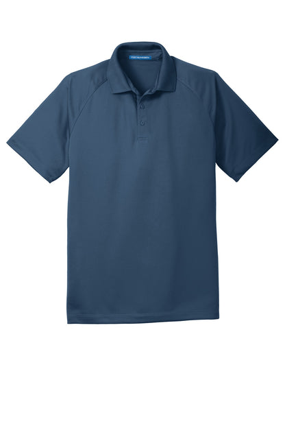 Port Authority Crossover Raglan Polo. K575 Regatta Blue