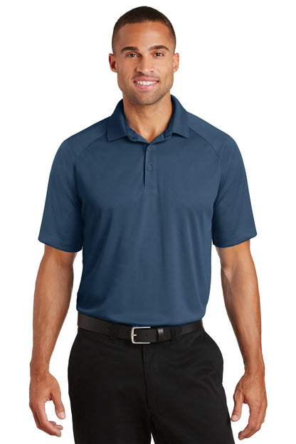 Port Authority Crossover Raglan Polo. K575 Regatta Blue
