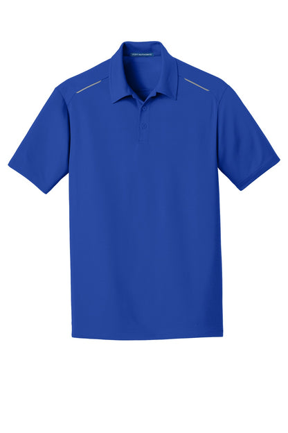 Port Authority Pinpoint Mesh Polo. K580 True Royal
