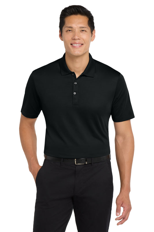 Port Authority  Eclipse Stretch Polo. K587 Deep Black