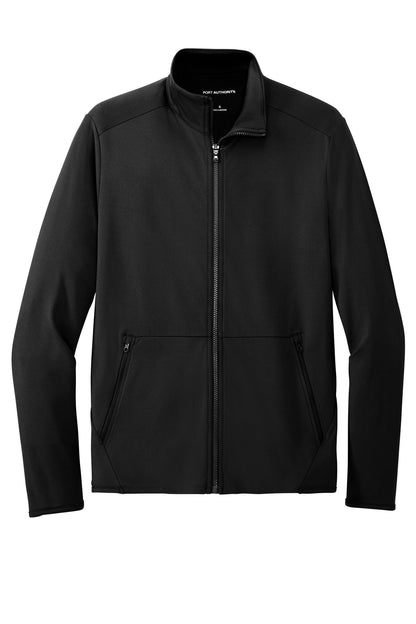 Port Authority Accord Stretch Fleece Full-Zip K595 Black