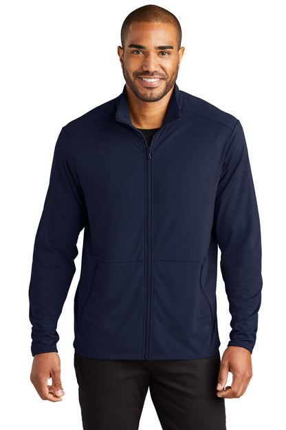 Port Authority Accord Stretch Fleece Full-Zip K595 Navy
