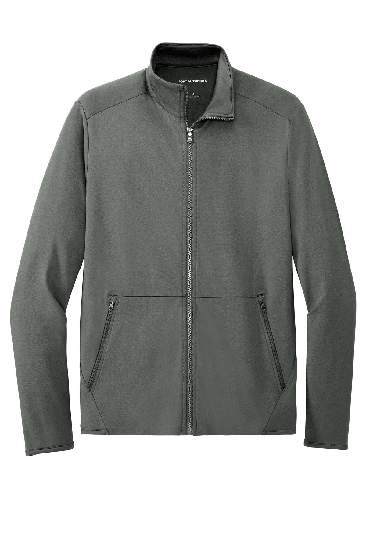 Port Authority Accord Stretch Fleece Full-Zip K595 Pewter