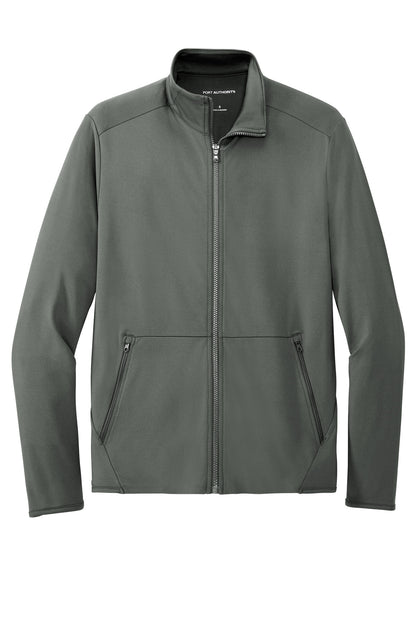 Port Authority Accord Stretch Fleece Full-Zip K595 Pewter