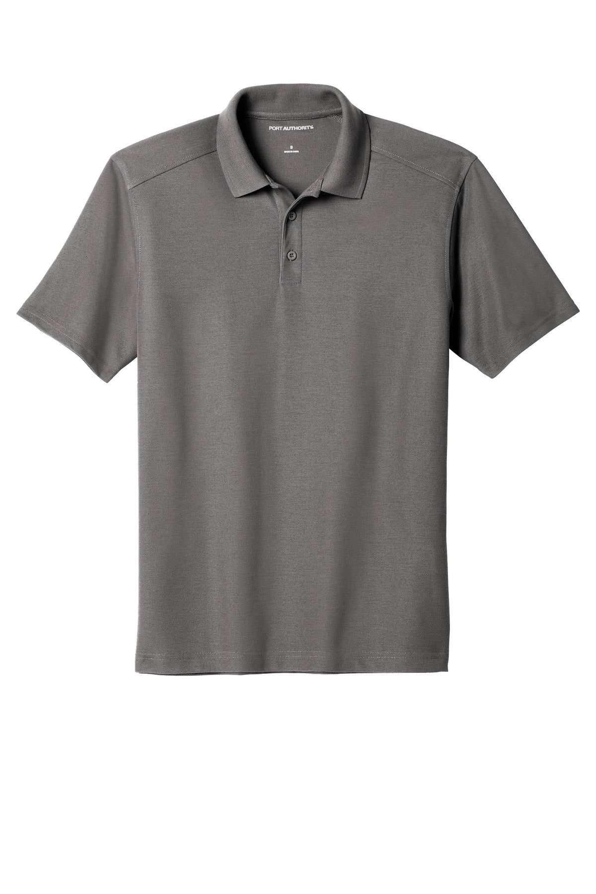 Port Authority  EZPerformance  Pique Polo. K600 Sterling Grey
