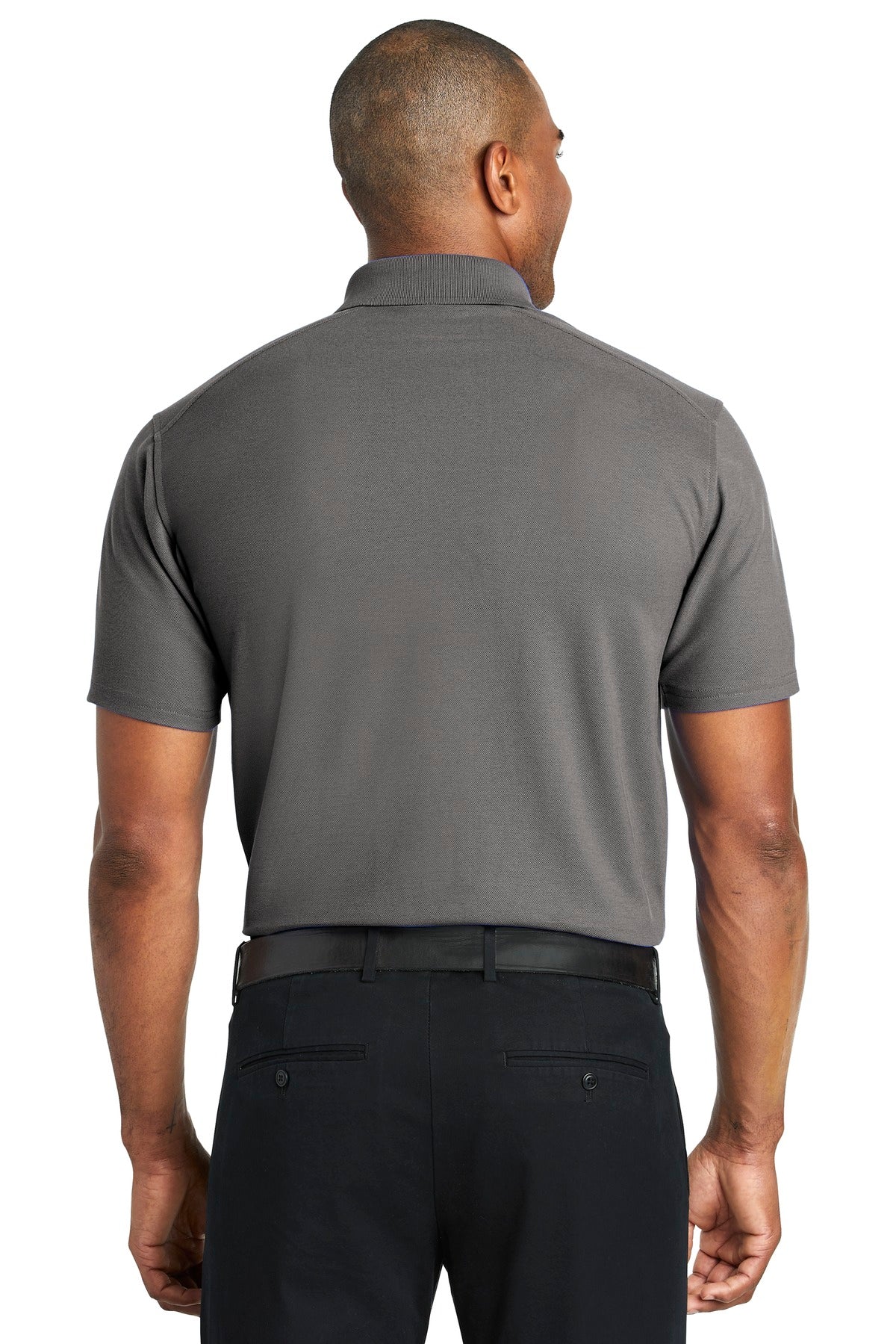 Port Authority  EZPerformance  Pique Polo. K600 Sterling Grey
