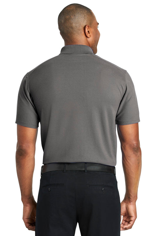 Port Authority  EZPerformance  Pique Polo. K600 Sterling Grey