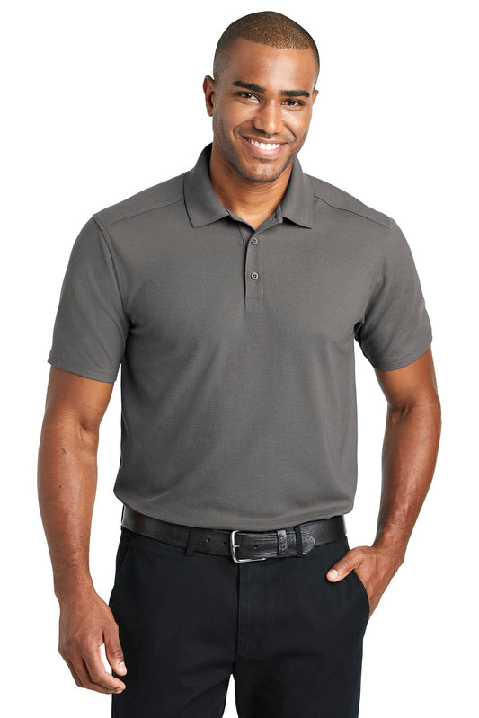 Port Authority  EZPerformance  Pique Polo. K600 Sterling Grey