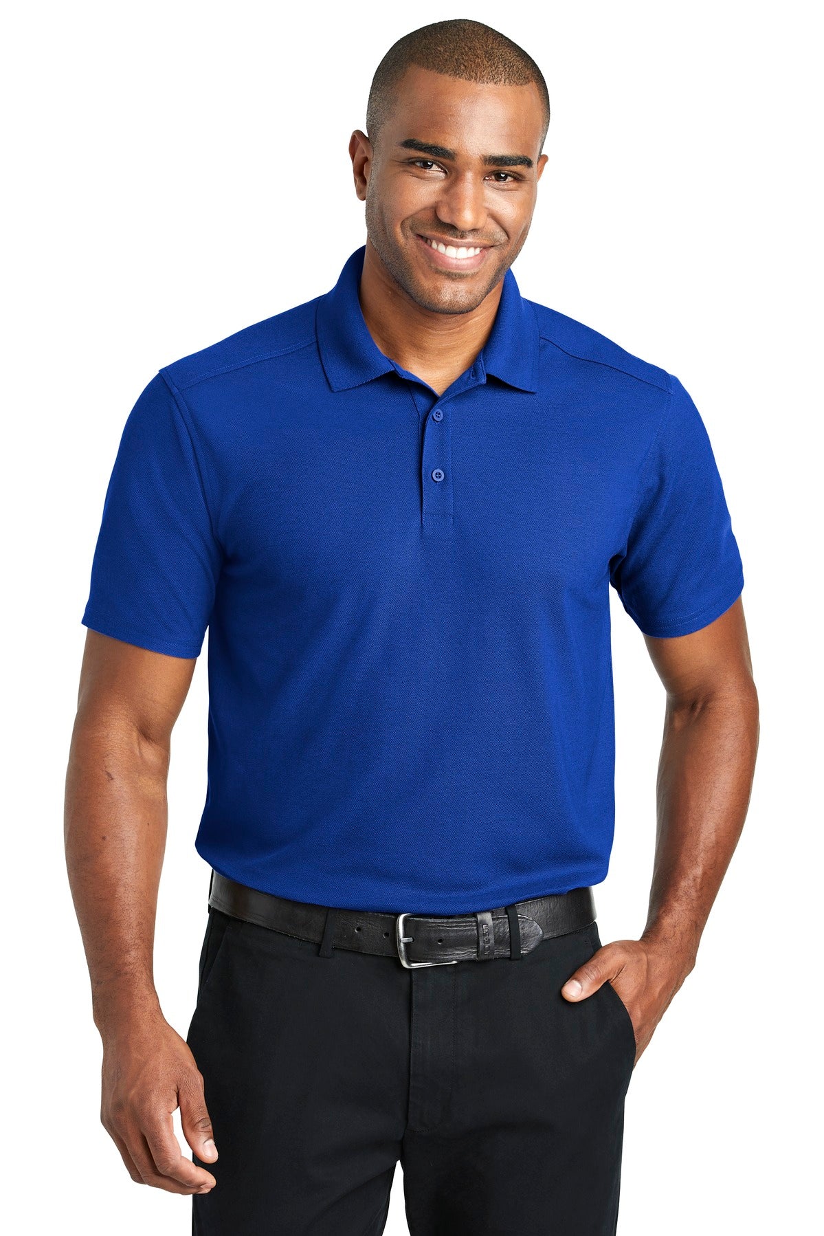 Port Authority  EZPerformance  Pique Polo. K600 True Royal