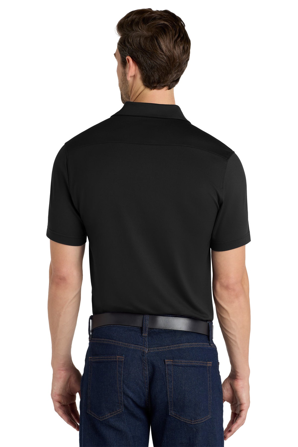Port Authority City Stretch Polo K682 Black