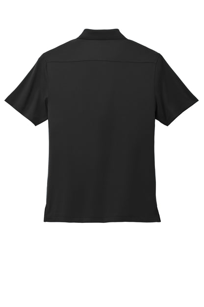 Port Authority City Stretch Flat Knit Polo K683 Black