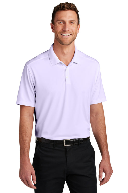 Port Authority City Stretch Flat Knit Polo K683 Bright Lavender