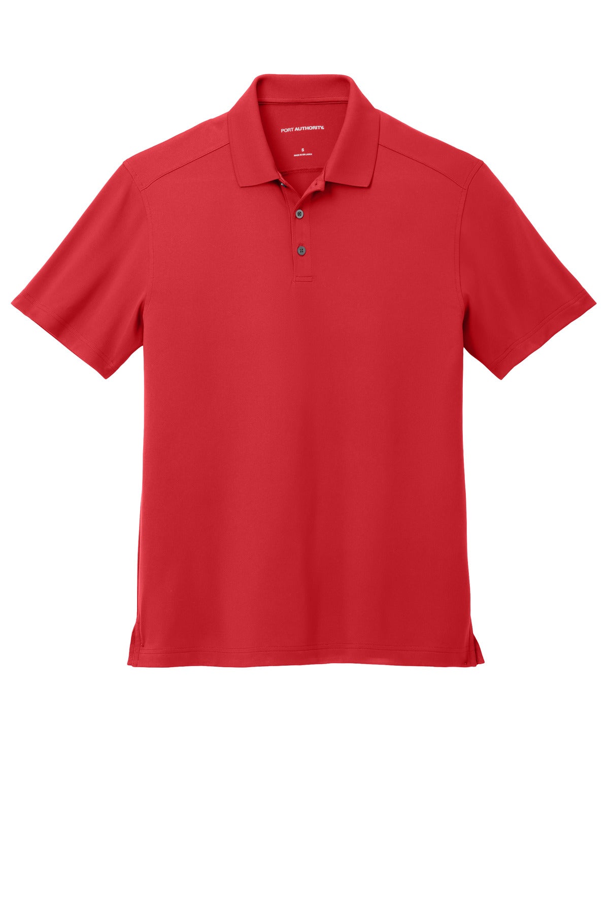 Port Authority City Stretch Flat Knit Polo K683 Engine Red