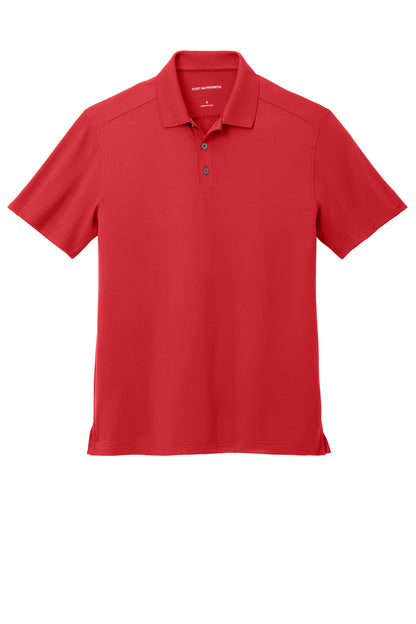 Port Authority City Stretch Flat Knit Polo K683 Engine Red