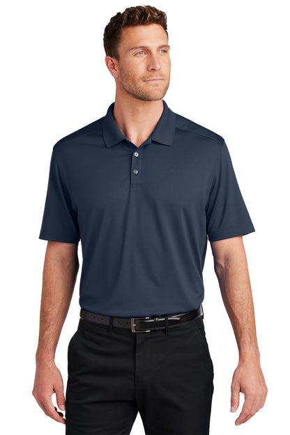 Port Authority City Stretch Flat Knit Polo K683 River Blue Navy