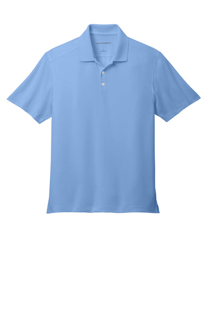 Port Authority City Stretch Flat Knit Polo K683 Swiss Blue