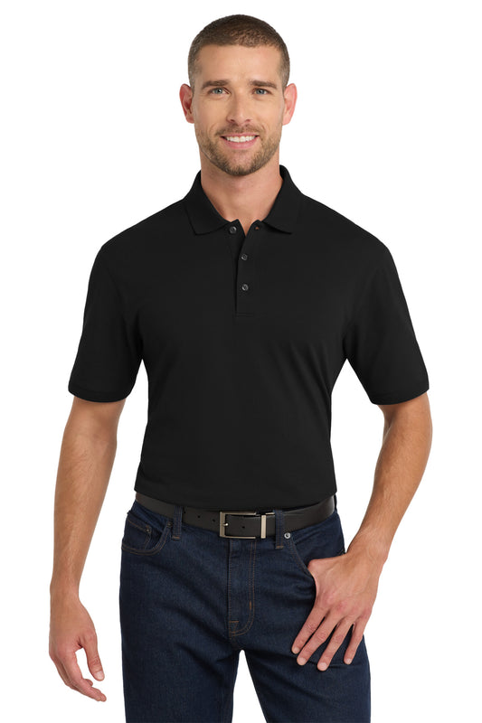Port Authority EZCotton Polo K8000 Black