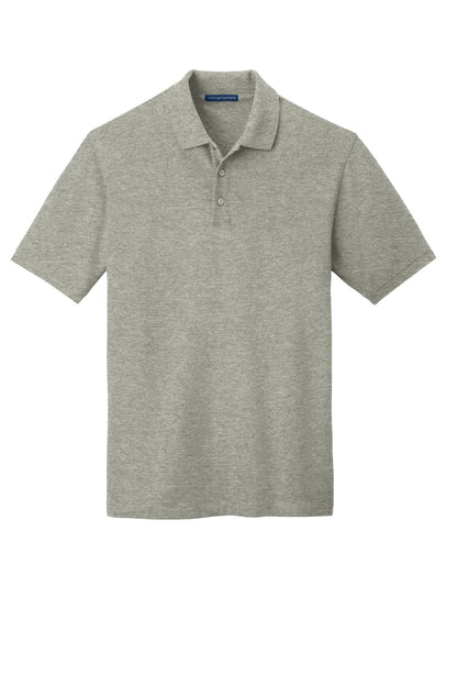Port Authority EZCotton Polo. K8000 Oxford Heather