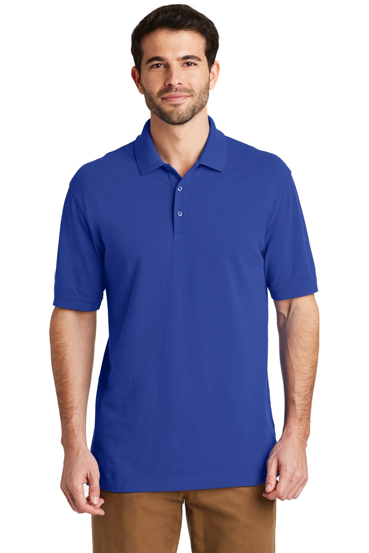 Port Authority EZCotton Polo. K8000 True Royal