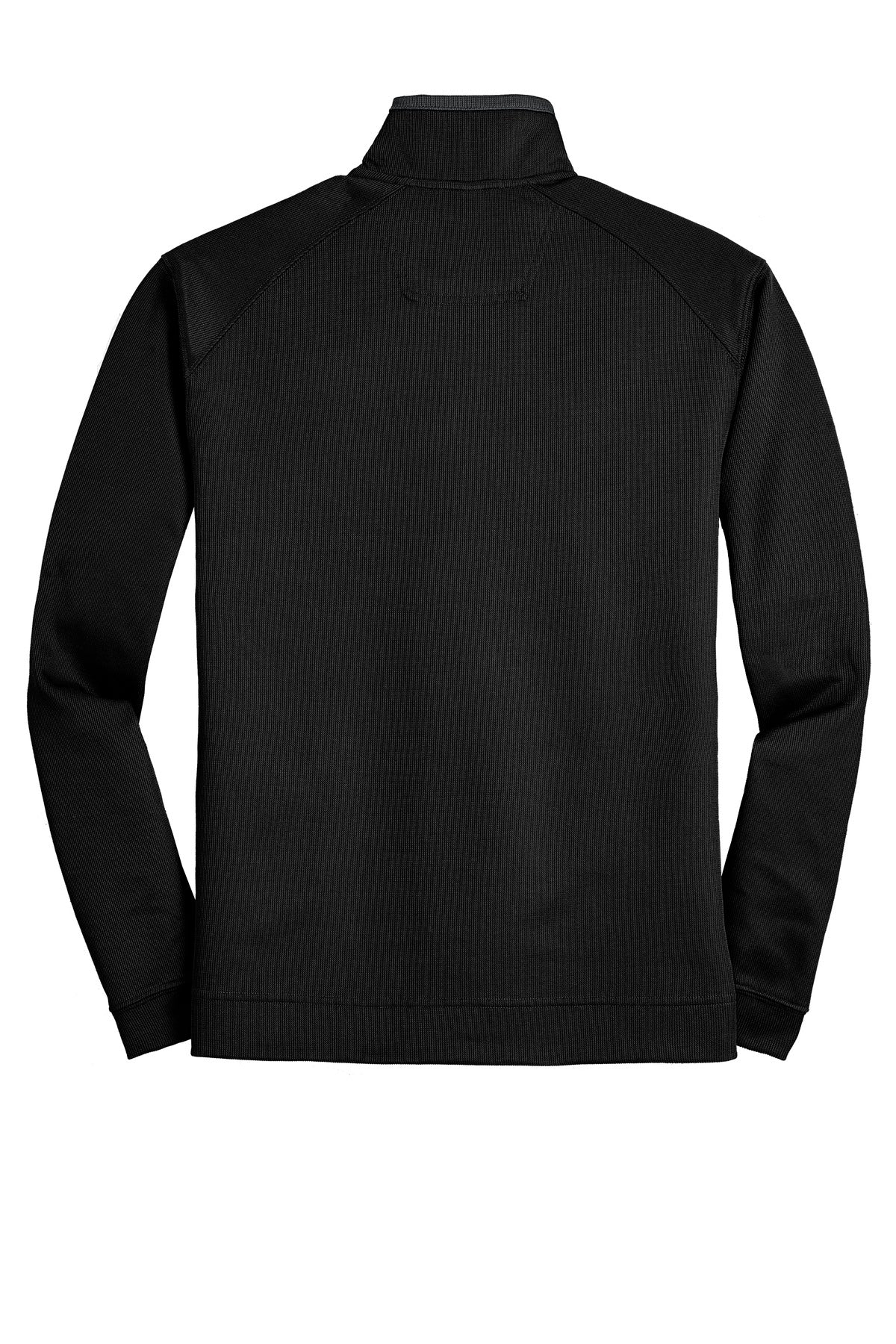 Port Authority Vertical Texture 1/4-Zip Pullover. K805 Black/ Iron Grey