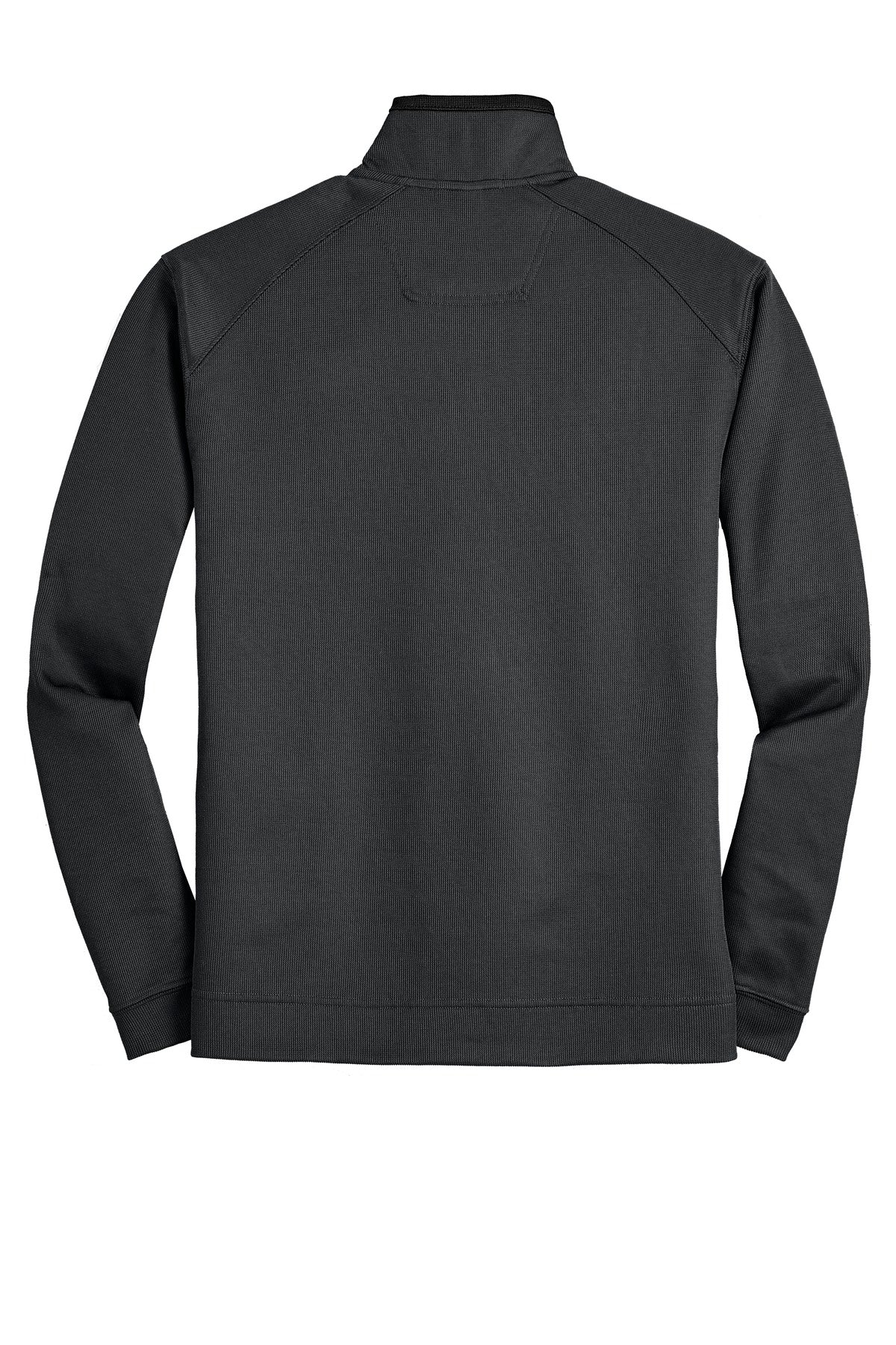 Port Authority Vertical Texture 1/4-Zip Pullover. K805 Iron Grey/ Black