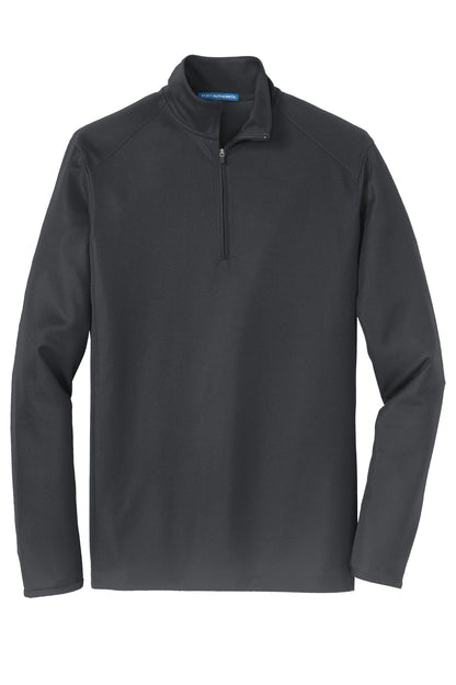 Port Authority Pinpoint Mesh 1/2-Zip. K806 Battleship Grey