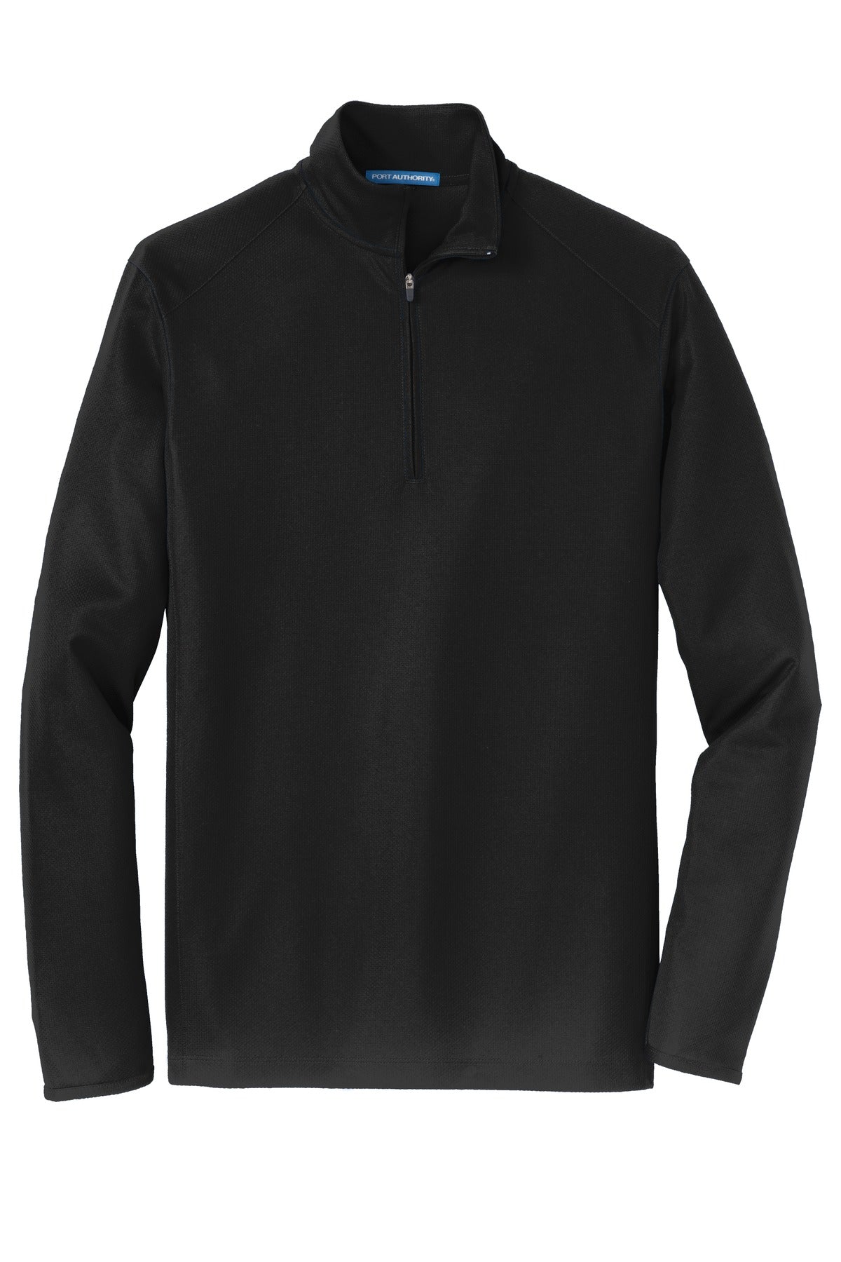 Port Authority Pinpoint Mesh 1/2-Zip. K806 Black