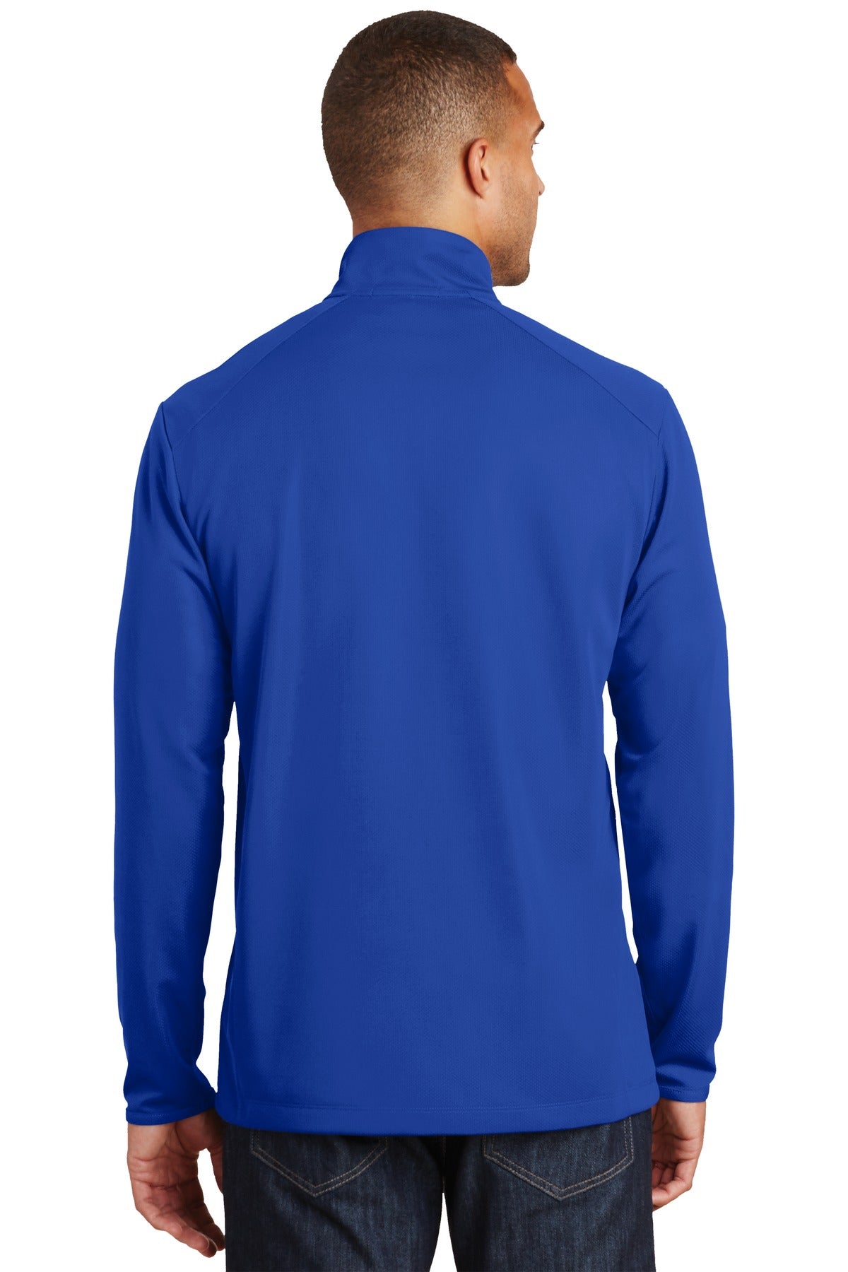 Port Authority Pinpoint Mesh 1/2-Zip. K806 True Royal