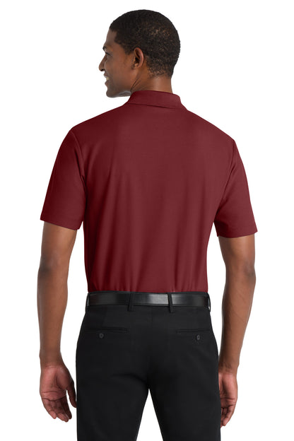 Port Authority  SuperPro React  Polo. K810 Burgundy
