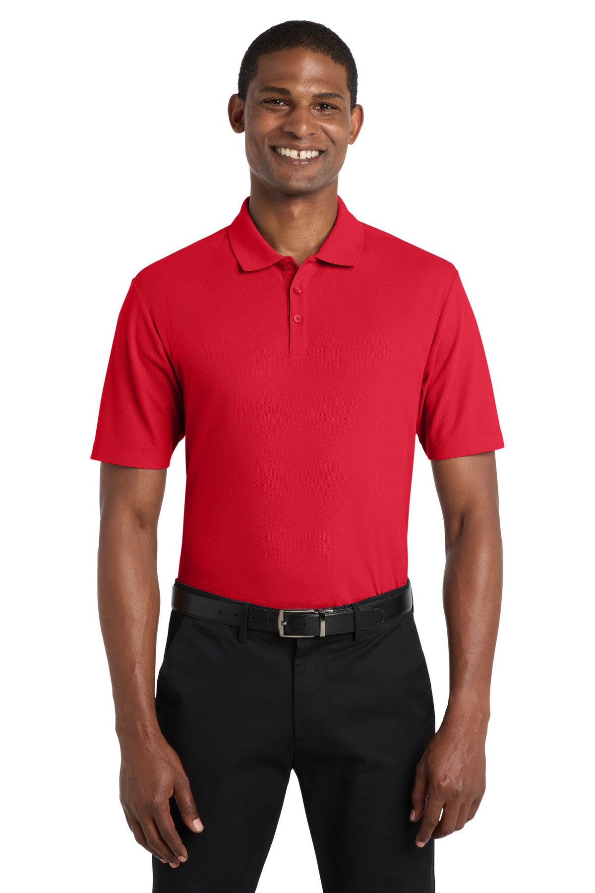 Port Authority  SuperPro React  Polo. K810 Rich Red