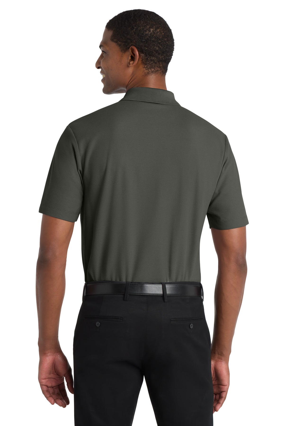 Port Authority  SuperPro React  Polo. K810 Storm Grey