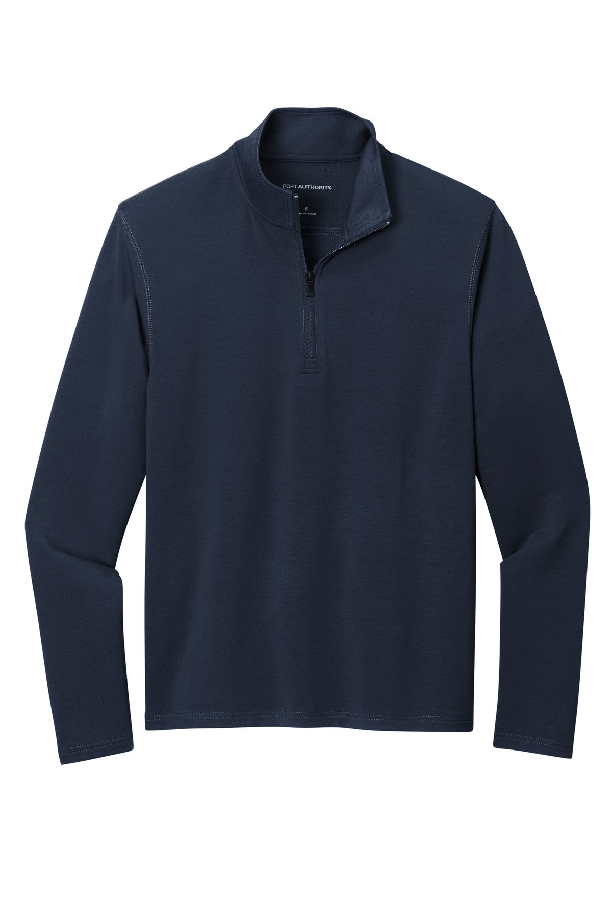 Port Authority Microterry 1/4-Zip Pullover K825 River Blue Navy