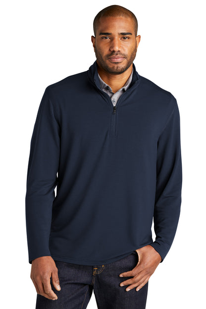 Port Authority Microterry 1/4-Zip Pullover K825 River Blue Navy