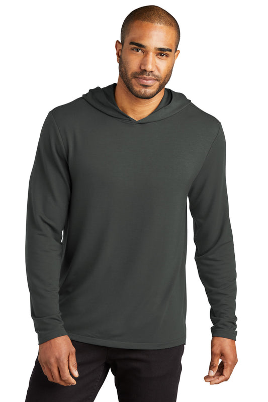 Port Authority Microterry Pullover Hoodie K826 Charcoal