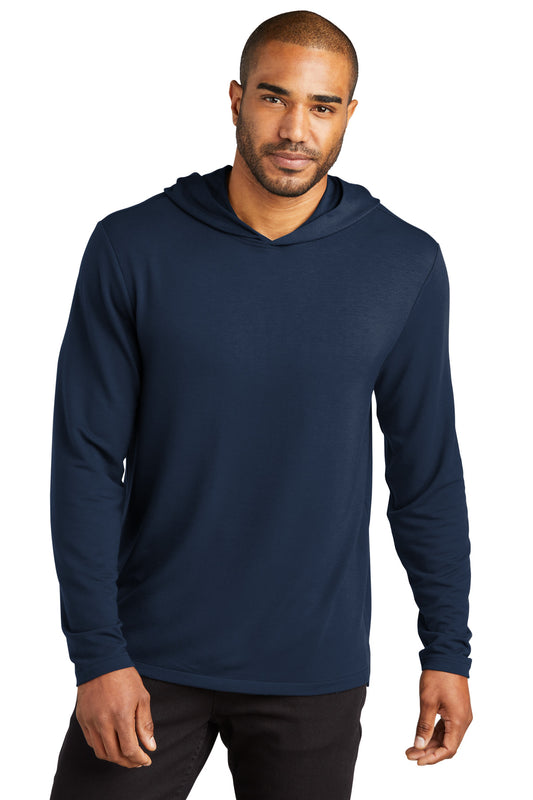 Port Authority Microterry Pullover Hoodie K826 River Blue Navy