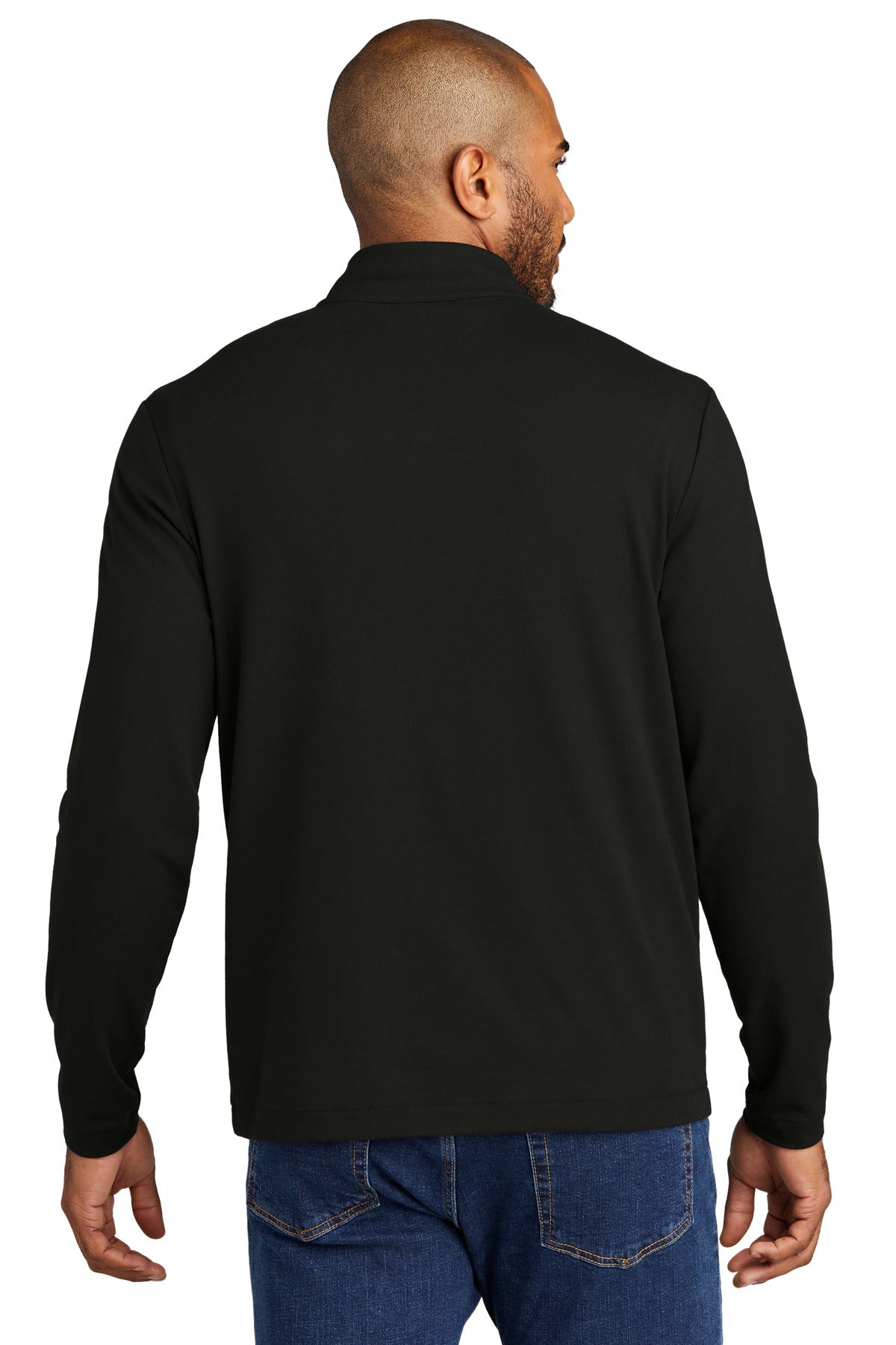 Port Authority Fairway Stretch 1/4-Zip K829 Deep Black