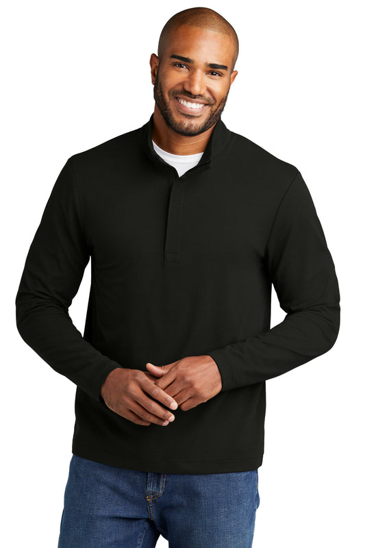 Port Authority Fairway Stretch 1/4-Zip K829 Deep Black