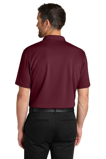 Port Authority Dry Zone Stain-Release Grid Polo K845 Club Burgundy
