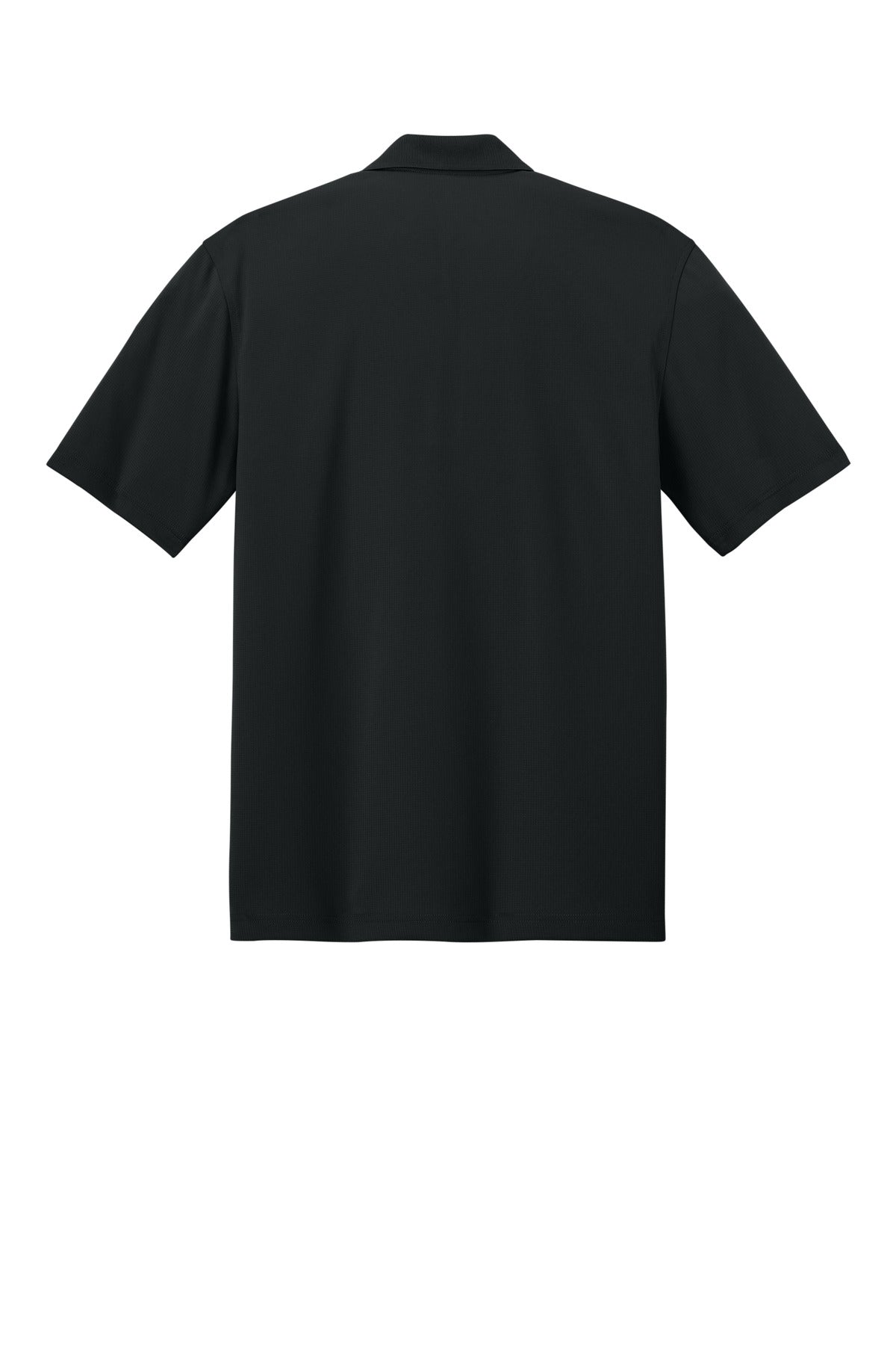 Port Authority Dry Zone Stain-Release Grid Polo K845 Deep Black