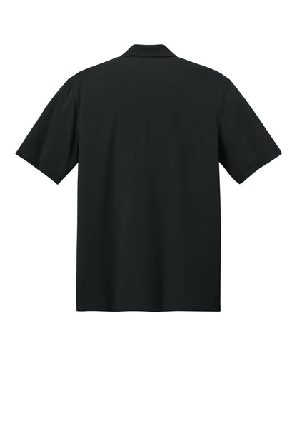 Port Authority Dry Zone Stain-Release Grid Polo K845 Deep Black