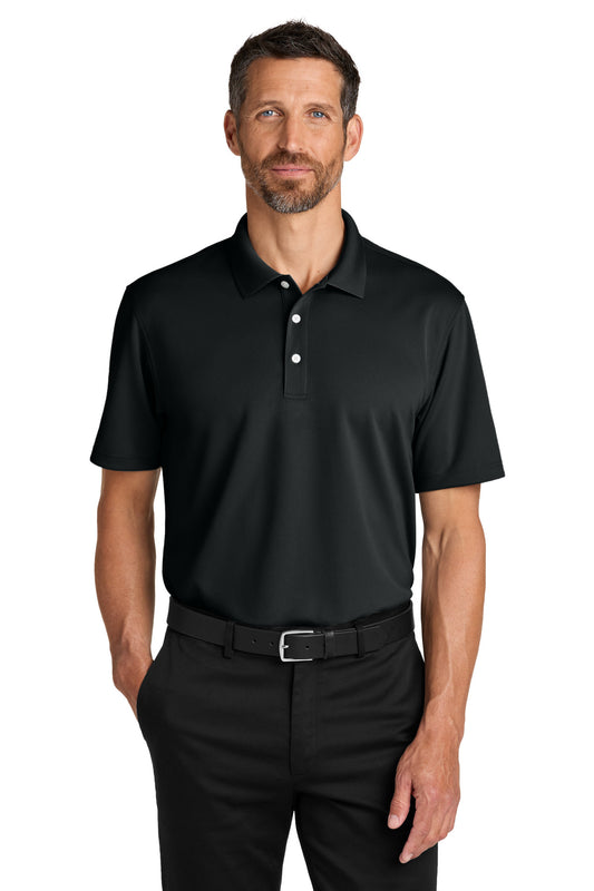 Port Authority Dry Zone Stain-Release Grid Polo K845 Deep Black