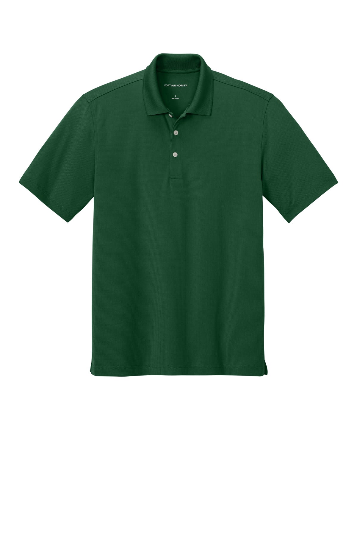 Port Authority Dry Zone Stain-Release Grid Polo K845 Hunter Green