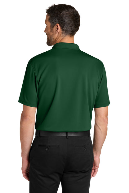Port Authority Dry Zone Stain-Release Grid Polo K845 Hunter Green