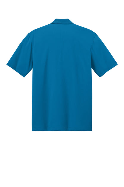 Port Authority Dry Zone Stain-Release Grid Polo K845 Imperial Blue