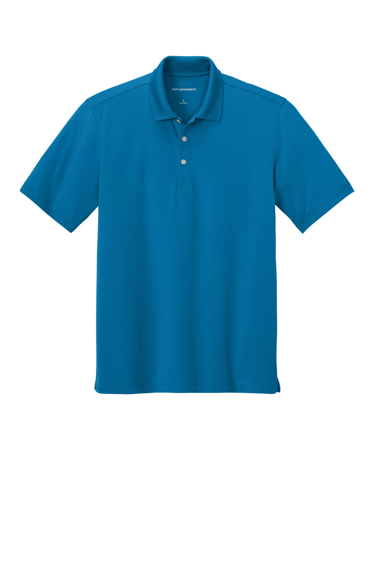 Port Authority Dry Zone Stain-Release Grid Polo K845 Imperial Blue