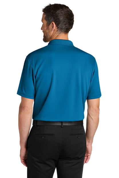 Port Authority Dry Zone Stain-Release Grid Polo K845 Imperial Blue