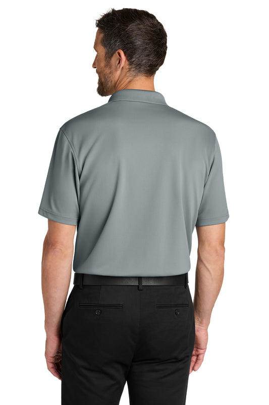 Port Authority Dry Zone Stain-Release Grid Polo K845 Light Sterling Grey